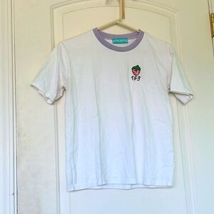 Japanese Strawberry Crop Top